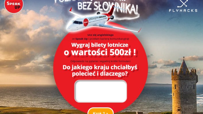 Konkurs: Wygraj 500 PLN na zakupy biletów lotniczych!