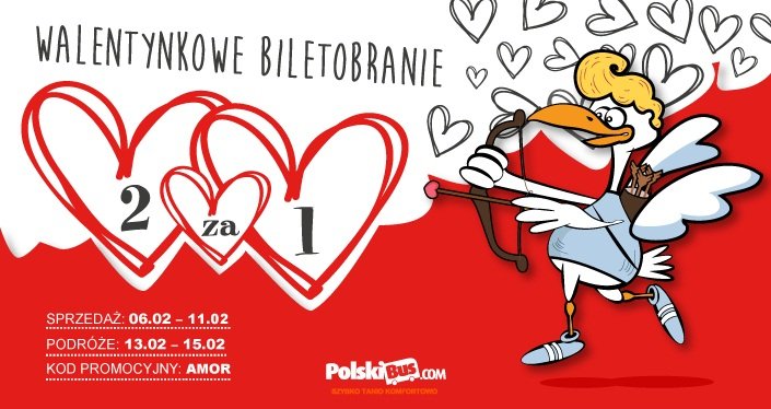 PolskiBus: Walentynkowe Biletobranie