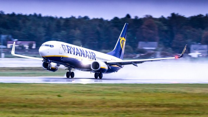 Rekordowa liczba lotów Ryanair
