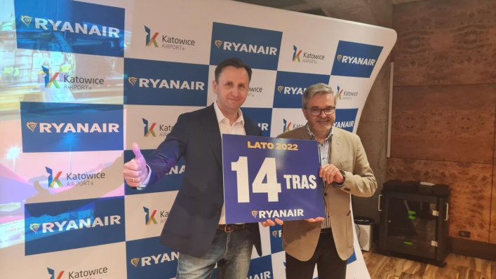 Ryanair zapowiada rekordowy sezon w Katowicach