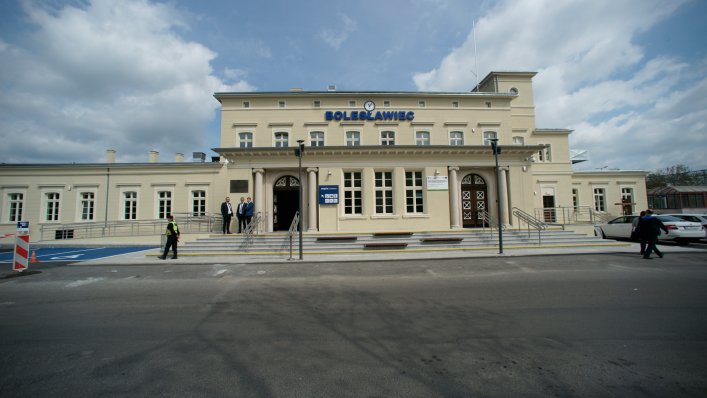 Otwarto dworzec w Bolesławcu